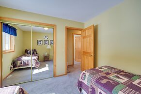 Bright Minong Vacation Rental on Little Sand Lake!