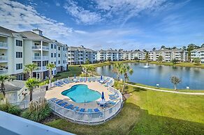 Myrtle Beach Resort Retreat w/ Pool & Pond Views!