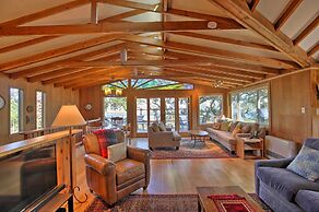 Hillside Home w/ Deck & Views of Tomales Bay!