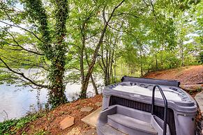 Hot Tub, Dock, Lakefront: Luxe Six Mile Retreat