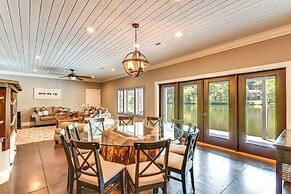 Hot Tub, Dock, Lakefront: Luxe Six Mile Retreat