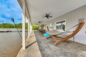 Hot Tub, Dock, Lakefront: Luxe Six Mile Retreat