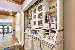 Hot Tub, Dock, Lakefront: Luxe Six Mile Retreat