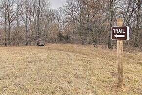 Peaceful Missouri Cabin Rental on 55 Acres!