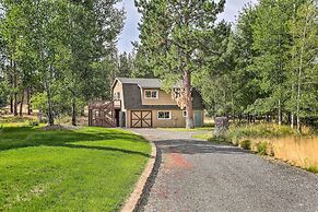 Upscale Bend Barn w/ Deck - Close to Trails!