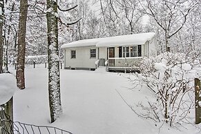 Wooded Twin Lakes Retreat: 13 Mi to Lake Michigan!