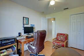 Bright Titusville Retreat w/ Lanai - WFH Friendly!