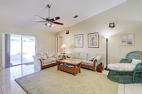 Bright Titusville Retreat w/ Lanai - WFH Friendly!