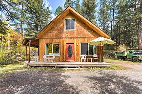 'marble Hideaway' Cabin w/ Mountain Views + Deck!