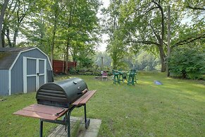 Riverside Niles Retreat w/ Fire Pit & Grill!