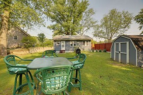 Riverside Niles Retreat w/ Fire Pit & Grill!