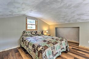 Acre Lake Chalet w/ Dock: Angler's Paradise!