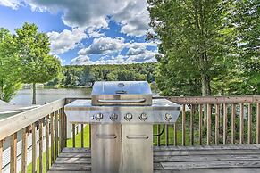 Acre Lake Chalet w/ Dock: Angler's Paradise!