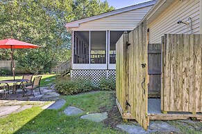 Classy Getaway w/ Deck & Yard < 1 Mi to Beach