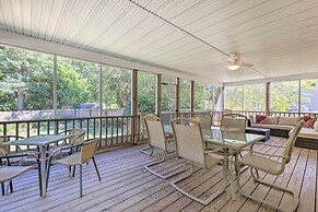 Classy Getaway w/ Deck & Yard < 1 Mi to Beach