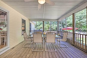 Classy Getaway w/ Deck & Yard < 1 Mi to Beach