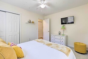 Classy Getaway w/ Deck & Yard < 1 Mi to Beach