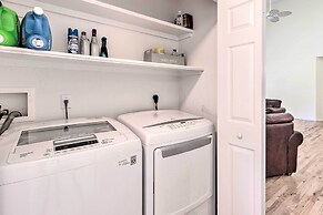 Classy Getaway w/ Deck & Yard < 1 Mi to Beach