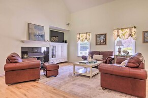 Classy Getaway w/ Deck & Yard < 1 Mi to Beach