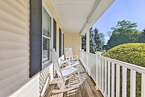Classy Getaway w/ Deck & Yard < 1 Mi to Beach