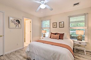 Classy Getaway w/ Deck & Yard < 1 Mi to Beach