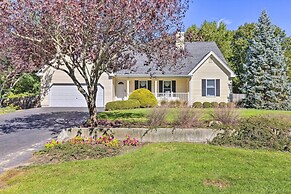 Classy Getaway w/ Deck & Yard < 1 Mi to Beach