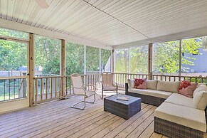 Classy Getaway w/ Deck & Yard < 1 Mi to Beach