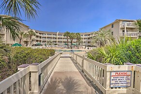 Ocean-view Balcony: Beachfront Hilton Head Condo