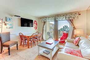 Ocean-view Balcony: Beachfront Hilton Head Condo