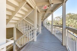 Ocean-view Balcony: Beachfront Hilton Head Condo