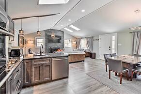 Hot Tub & Fire Pit: Modern Pocono Mountain Home