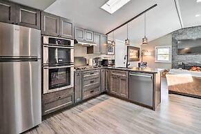 Hot Tub & Fire Pit: Modern Pocono Mountain Home