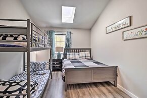 Hot Tub & Fire Pit: Modern Pocono Mountain Home