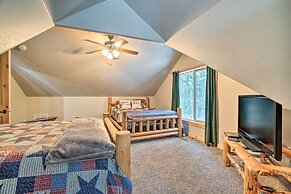 Garden Valley Cabin w/ Loft & Large Deck!