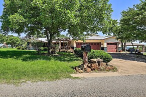 Granbury Lakefront Escape w/ Boat Dock & Slip!