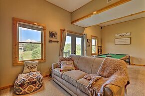 Piney Creek Mountain-view Cabin w/ Wraparound Deck