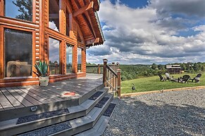 Piney Creek Mountain-view Cabin w/ Wraparound Deck
