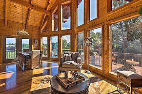 Piney Creek Mountain-view Cabin w/ Wraparound Deck