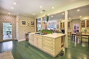 Lush Elkin Home w/ Porch Views & Pool Table