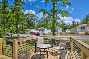 3 Mi to Mississippi State: Tiny Home w/ Deck!