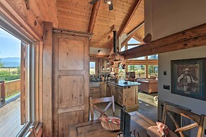 Stunning Driggs Retreat w/ Private Hot Tub & Pond!