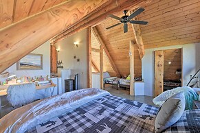 Stunning Driggs Retreat w/ Private Hot Tub & Pond!