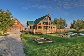 Stunning Driggs Retreat w/ Private Hot Tub & Pond!