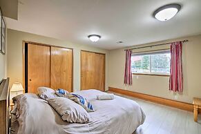 Spacious Apartment on Lake Sawyer w/ Fireplace!