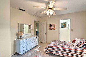 Canalfront Home w/ Private Dock - 5 Mi to Beaches!