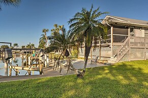 Canalfront Home w/ Private Dock - 5 Mi to Beaches!