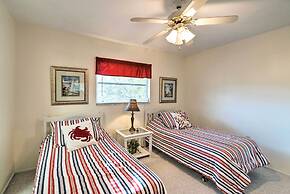 Canalfront Home w/ Private Dock - 5 Mi to Beaches!