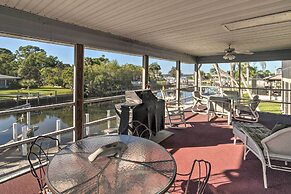 Canalfront Home w/ Private Dock - 5 Mi to Beaches!
