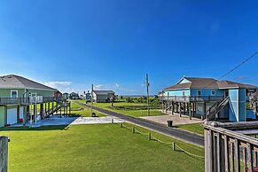 Walk to Crystal Beach: Coastal Home w/ Views!
