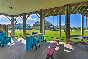 Walk to Crystal Beach: Coastal Home w/ Views!